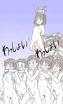 中学生裸神輿【ラフ】