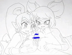 えっちな技を習得するシャンティちゃん。