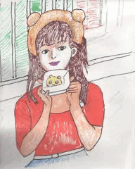 コピックで描きました。