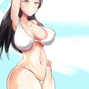 愛宕の水着っぱいを大きくする会