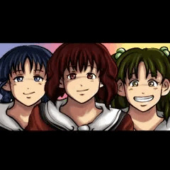 ３人ことみのたくし上げ