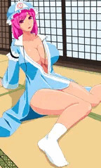 半裸幽々子