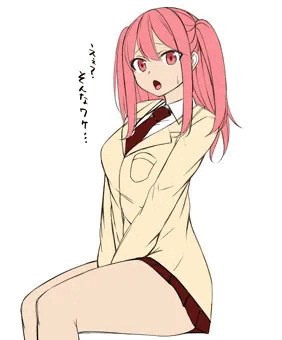 ピンク髪は淫乱？