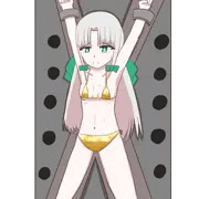 金ビキニくすぐり