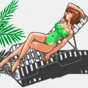 嬉し恥ずかし真夏の視線