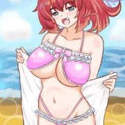 水着メテオラちゃん（裸差分あり）