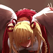 壁尻生贄金髪巫女