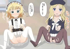 金髪碧眼のふたり