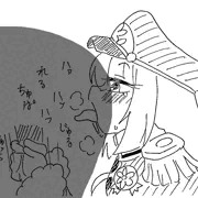 おいしそうにケツの穴をなめる隊長