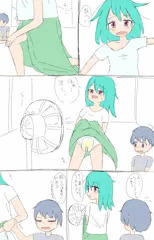 エアコン無いとおむつっ子は大変だよね