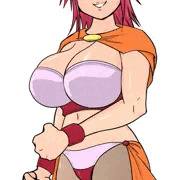 [自作絵] 爆乳盗賊娘 ミオ
