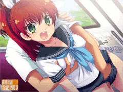 セーラー服とスク水痴漢電車