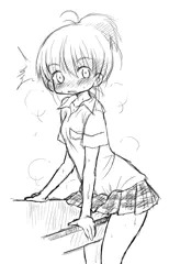 ラクガキ女子高生