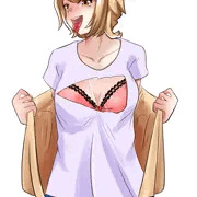 妄想Tシャツを見せてくれるお姉さん