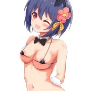 バニーマイクロビキニバニー逆バニー短髪とこよ