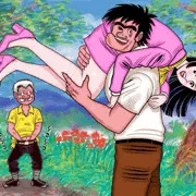 南先生、松太郎に拉致される。