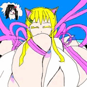 ケモミミ女神娘vs魔女っ娘