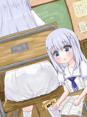 [うんち][Skeb] 授業中おもらしチノちゃん