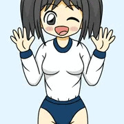 黒髪ツインテちゃん（仮）