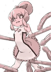 触手でぼこぼこ