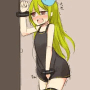 トイレに間に合わなかったキミドリさん