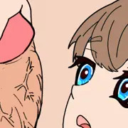ちんちんでたたくアニメーション