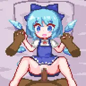 チルノちゃんとラブラブ射精ピストン