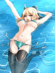 水着沖田さん
