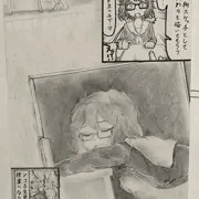 美術の授業にて
