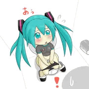 カギ忘れミクさん