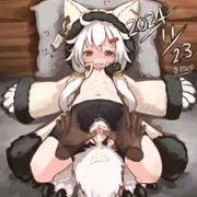うちの子のルーちゃんとご主人が交尾して種付けした後