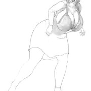 飛び出した乳