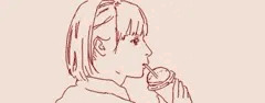 横顔っと