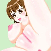 自己貫通される女の子