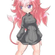 縦セタ看板娘