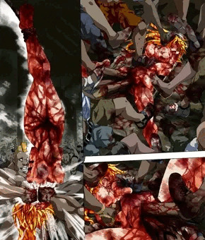 マキ無惨!!スラム街の便所で暴虐非道の限りを尽くされ四方向パンチ!!