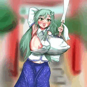 乳祝のロケットおっぱい発射