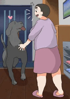 クロと仲良し