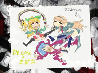 国内最大級のオタクコンテンツ総合ダウンロードショップと男性向け2次元絵に特化した個人運営の生まれたばかりのSNSの頂点がここにX（クロス）する!!