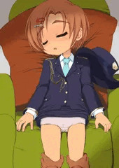 陽射しの中のかおる　差分2