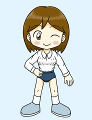 デフォルメオリキャラ