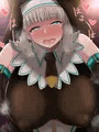 誕生日イラスト　セピア