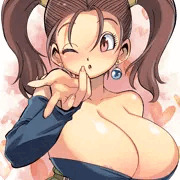 ゼシカ投げキッス。