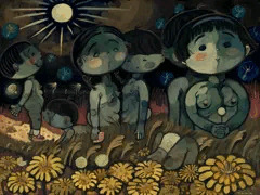 夜の太陽