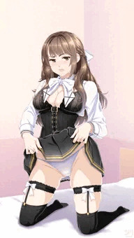 たくし上げお嬢様