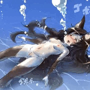 水浴び影狼ちゃん