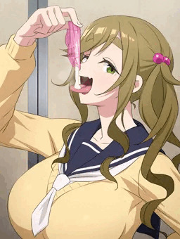 コンドームザーメン飲みイヌ子