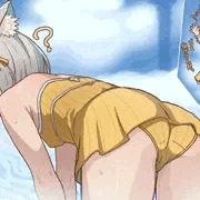 水着ニアちゃんのお尻
