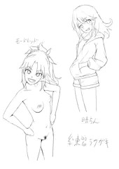描きたくなったキャラで練習のラクガキ