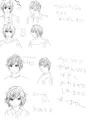 人物ラフ